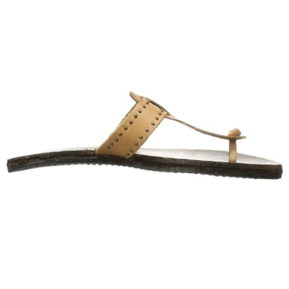 Goodyear Leather Chic Studded Thong Sandals - Picture 5 of 5